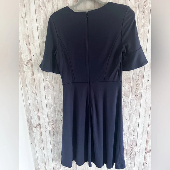 Boden Alexis Jersey Dress Navy New Size 6 - Picture 4 of 5